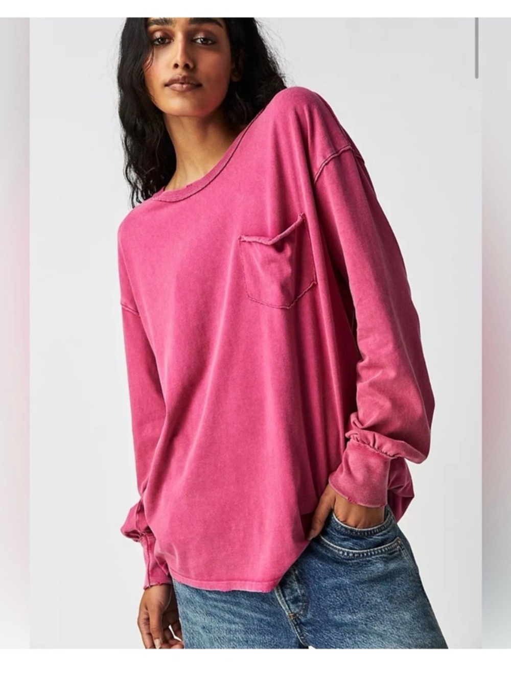 We The Free
Free People We The Free Fade Into You Tee -Vivacious sz s,m
